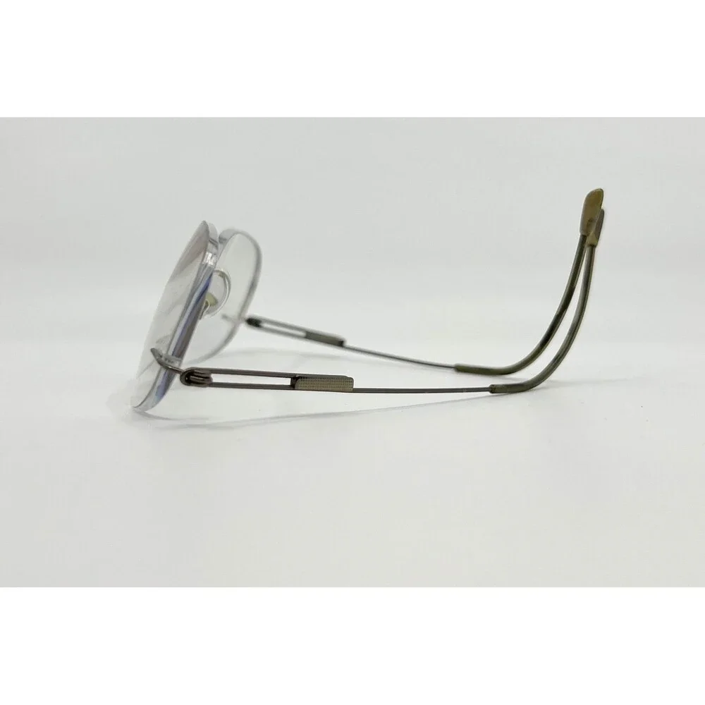 Silhouette Eyeglasses Unisex Brown Rimless Titanium Frame 44153 Medium